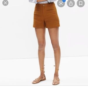 Madewell Monroe Camp Shorts size 6 Excellent shape